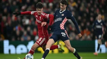 ليفربول يواجه انتقادات حادة في الصحف العالمية بسبب الأداء الفوضوي وهزيمة أيندهوفن 1